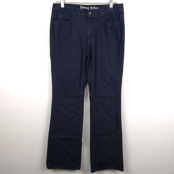 Tommy Hilfiger Low Rise Fitted Boot Cut Jean| sz 6 - Picture 1 of 6